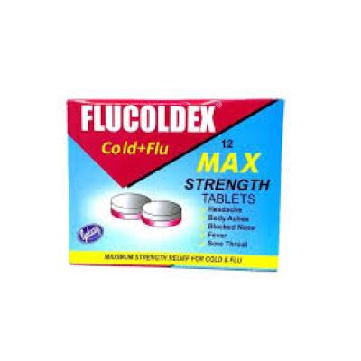 FLUCOLDEX TABS 12`S